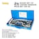 WINNER CRV-24 24pcs 1/2 Inch Drive Chrome Vanadium Socket Set with Ratchet Extensions Case Kit Tool Set Pro