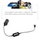 كابل محول DENX DX905 من USB إلى ولاعة السجائر في السيارة (12 فولت) – محول رفع الجهد (5 فولت) للاستخدام كمصدر طاقة آمن