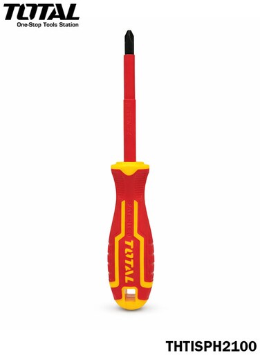 TOTAL THTISPH2100 1000V Insulated Phillips Screwdriver Magnetic Tip CR-V Steel