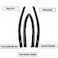 SPIDER Toyota Corolla 2014-2016 Window Visor Rain Guards Vent Shades Smoke Black 4PCS Door Deflectors ERPC10067