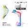 جهاز بخار محمول للملابس Winmax Y-528 بقوة 1200 واط، مكواة بخار محمولة مزودة بخزان مياه سعة 260 مل (ERPCY-528)