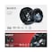 زوج مكبرات صوت للسيارة Sony XS-FB161E، مقاس 6.5 بوصة، ثنائية الاتجاه (Coaxial) ونطاق صوتي كامل، بقدرة قصوى 260 واط وقدرة مستمرة (RMS) 45 واط - لون أسود.