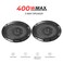 زوج مكبرات صوت للسيارة Kenwood KFC-S6966 (مقاس 6×9 بوصة، ثلاثية الاتجاهات/Coaxial)، قدرة قصوى 400 واط وقدرة مستمرة (RMS) 45 واط، لون أسود، للتركيب المدمج.