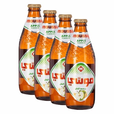 Moussy Apple Non Alcoholic Malt Beverage 330ml x Pack of 4