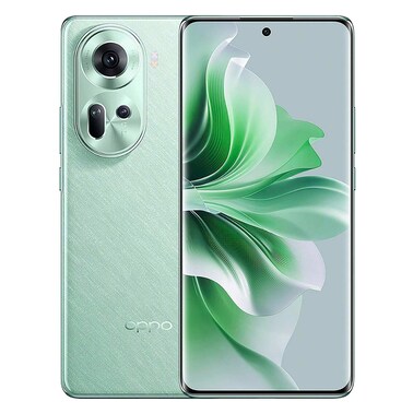 اوبو رينو 11 - ذاكرة تخزين 256 جيجابايت، رام 12 جيجابايت، الجيل الخامس، اخضر