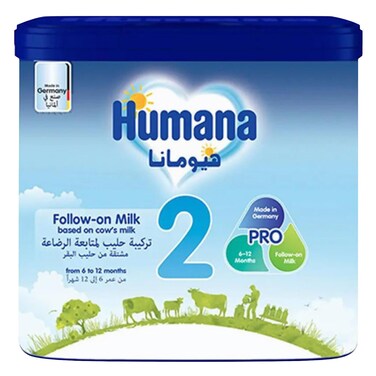 Humana Pro Follow-On Formula Milk Powder Stage 2 6-12 Months 400g