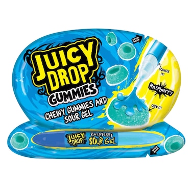 Bazooka Raspberry Juicy Drop Gummies 57g