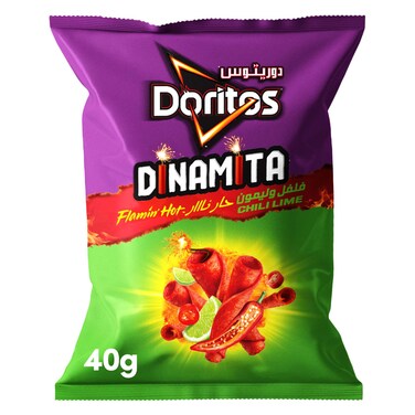 Doritos Dinamita flamin' Hot Chili Lime 40g
