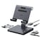 ESR 8-In-1 USB-C With Adjustable Portable Stand Hub Grey