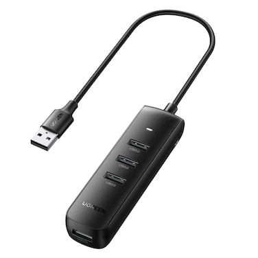 Ugreen CM416 USB-A To 4 Port USB 3.0 Cable Connector Splitter Hub 0.25m Black
