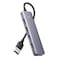 Ugreen USB 30 Hub 4 Port Ultra Slim Data Hub With 5V Micro USB Power Compatible For Macbook Ma