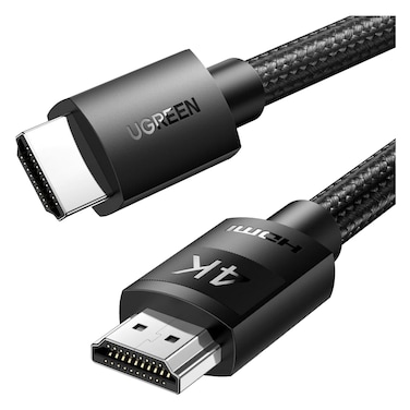 Ugreen 4K Male To Male Braided HDMI Cable 3m Black