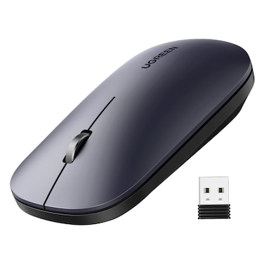 Ugreen - Ultra Slim Wireless Mouse, Black