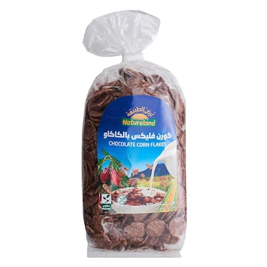 أرض الطبيعة كورن فليكس بالكاكاو خالي من الجلوتين، 300 جرام
