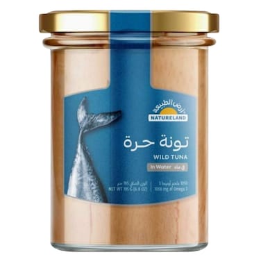 Natureland - Wild Tuna, In Water, 195g