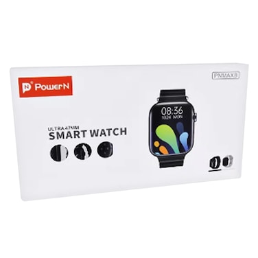 باور إن - ساعة ذكية الترا 47 ملم، 2 حزام بي إن ماكس