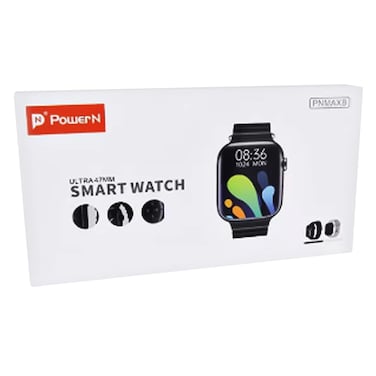 PowerN Smart Watch Ultra 47mm With 2 Bands (PNMAXB)