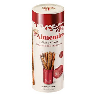 El Almendro - Caramel &amp; Milk Chocolate Turron Sticks 126g