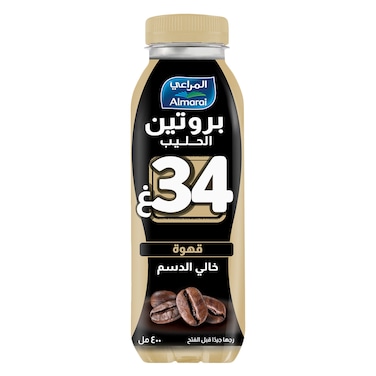 Al Marai Protein Milk (34g) Coffee Flavor 400ml