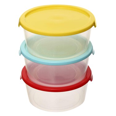 الهلال طقم علب طعام إيديال كبير