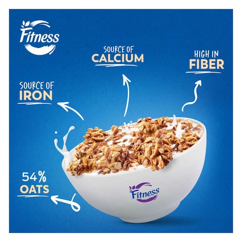 Nestle Fitness Crunchy Oats Granola With Corn Flakes 300g