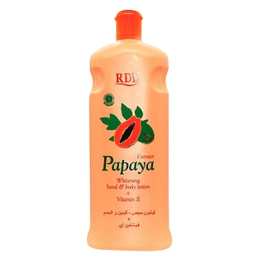 Generic Papaya Hand And Body Whitening Lotion Orange 600ml