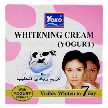 يوكو كريم حليب الزبادي لتفتيح البشرة 4 جرام