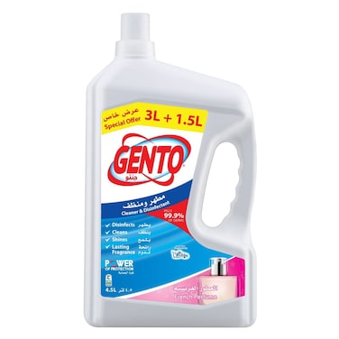 Gento Disinfectant French Perfume 3L + 1.5L