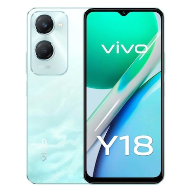 VIVO Y18, 128GB storage, 4GB RAM, 4G, Wave Aqua
