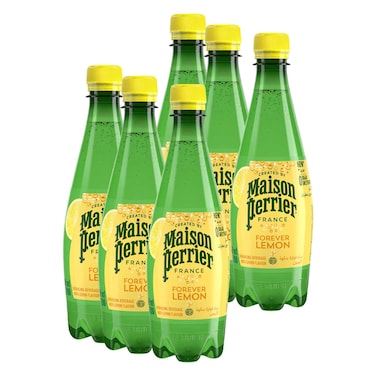 مايسون بيرييه مياه فوارة بنكهة الليمون، 500 مل × 6