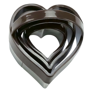 Penguen Cutter Heart Shape X 3 Pc