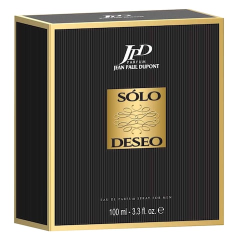 Jean Paul Dupont Solo Deseo Eau De Toilette For Men 100ml