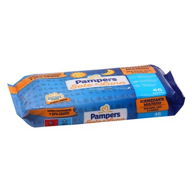 Pampers Sole e Luna Baby Wet Wipes with Chamomile &ndash; 46 Wipes