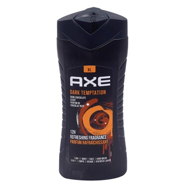 Axe - Dark Temptation 3In1 Body, Face, Hair Wash 400ml