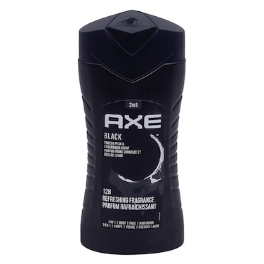 Axe - Black 3In1 Body, Face, Hair Wash 250ml