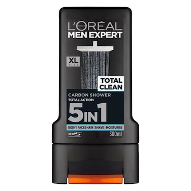 Loreal - Men Expert Carbon Shower Gel 5in1, 300ml