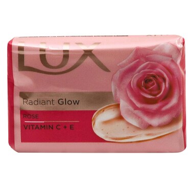 Lux - Radiant Glow Soap Bar, Rose Scent 75g