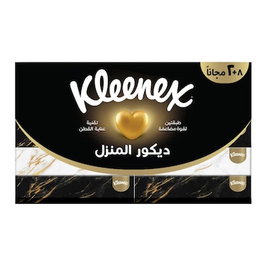 Kleenex Facial Tissue Home Decor 8+2