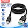 كابل IMEE IM-DC262 من نوع USB-A إلى Micro USB، بطول 1.2 متر، مغطى بجديلة من النايلون، يدعم الشحن السريع بقوة 3 أمبير، ونقل البيانات بسرعة 480 ميجابت في الثانية