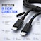 كابل IMEE IM-DC265 من نوع USB-C إلى USB-C، يدعم الشحن السريع بقدرة 60 واط، بطول 1.2 متر، مغطى بطبقة من النايلون المضفر، ويدعم نقل البيانات بسرعة 480 ميجابت في الثانية