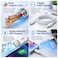 كابل IMEE IM-273CL من USB-C إلى Lightning، يدعم الشحن السريع بقدرة 27 واط، ونقل البيانات بسرعة 480 ميجابت في الثانية، بطول 1 متر، باللون الأزرق الفاتح