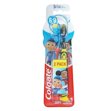 Colgate Toothbrush 6-9 Years Soft 2 Pieces