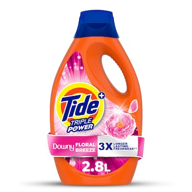 Tide Floral Freshness Laundry Liquid Detergent 2.8L