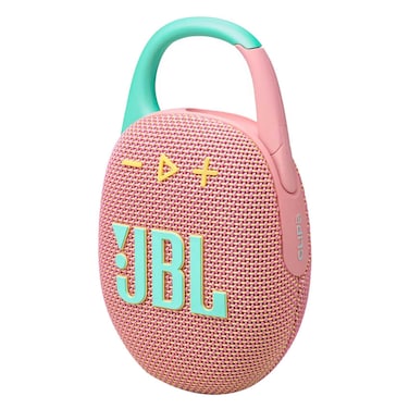 JBL Clip 5 Waterproof and Ultra-portable Bluetooth Speaker Pink