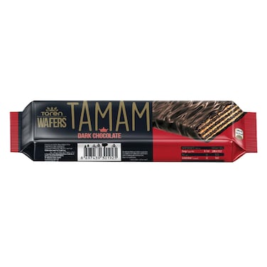 Toren Tamam Cocoa Cream Coated Dark Chocolate Wafer 42g