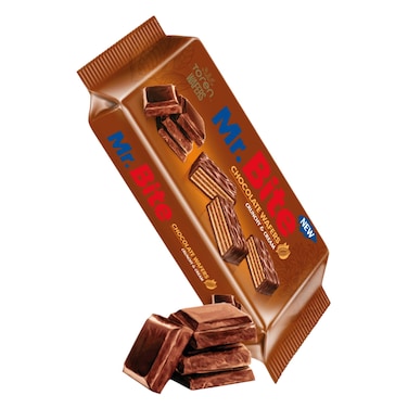 Mr. Bite Crunchy And Cream Chocolate Wafer 38g