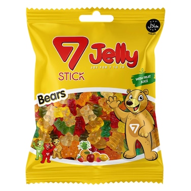 7 ستيك - جيلي دببة جيلاتينية 120جرام