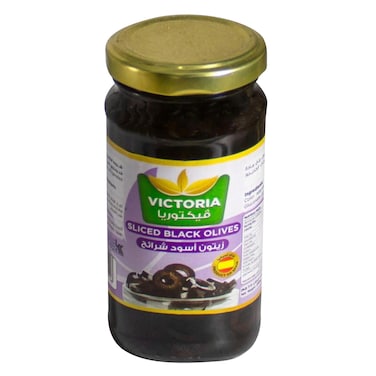 Victoria Black Sliced Olives 230g