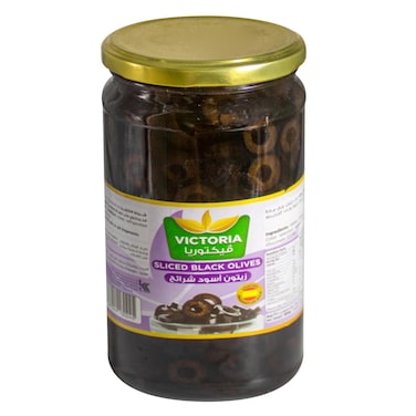 Victoria - Sliced Black Olives 660g
