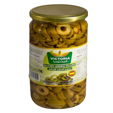 Victoria Green Sliced Olives 660g
